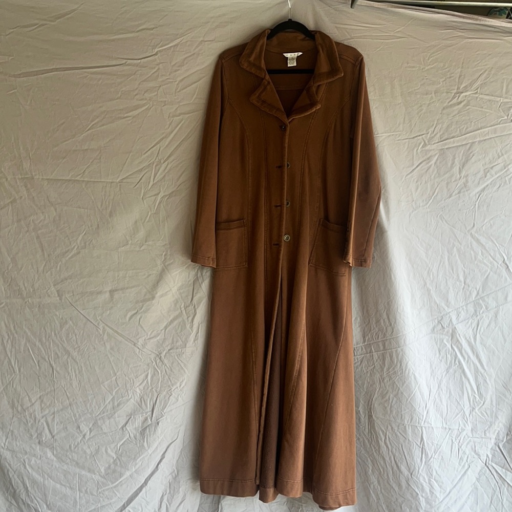 Cabi cotton duster jacket vintage medium